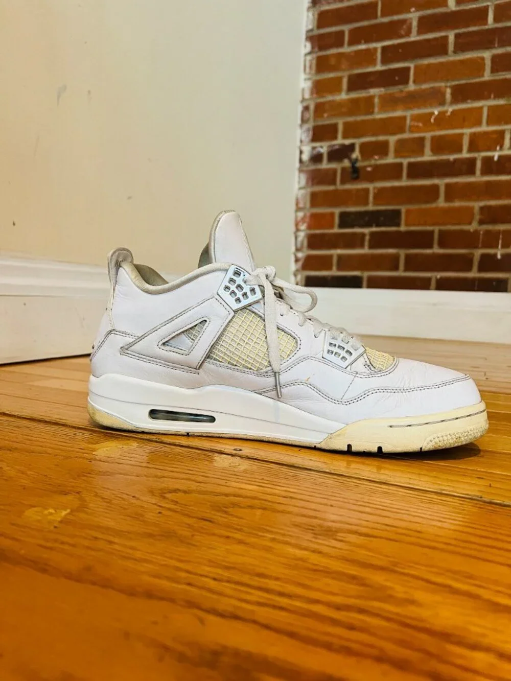 Nike Air Jordan 4 IV  Men’s Size 13 Retro Pure Money 2017 Sneakers 308497-100